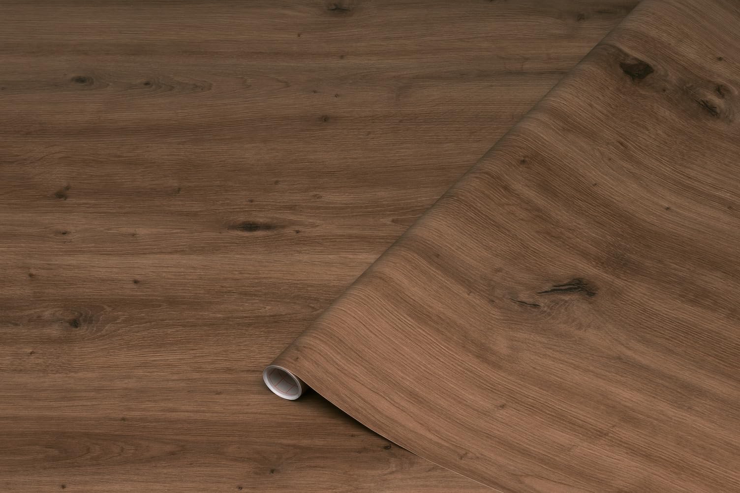 d-c-fix vinyl wrap Artisan oak dark wood effect 67,5 cm x 2 m - sticky back plastic roll for furniture, kitchen & cupboards - contact paper sticker self adhesive film