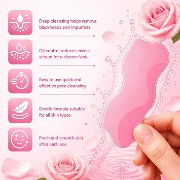 Rose Nose Pore Strips - 6 Count