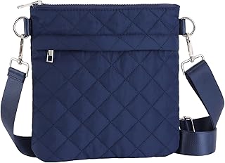 Ahdoma Quilted Crossbody Bags for Women Puffer Small Crossbody Bag Purses Puffy Shoulder Handbag for Women Travel