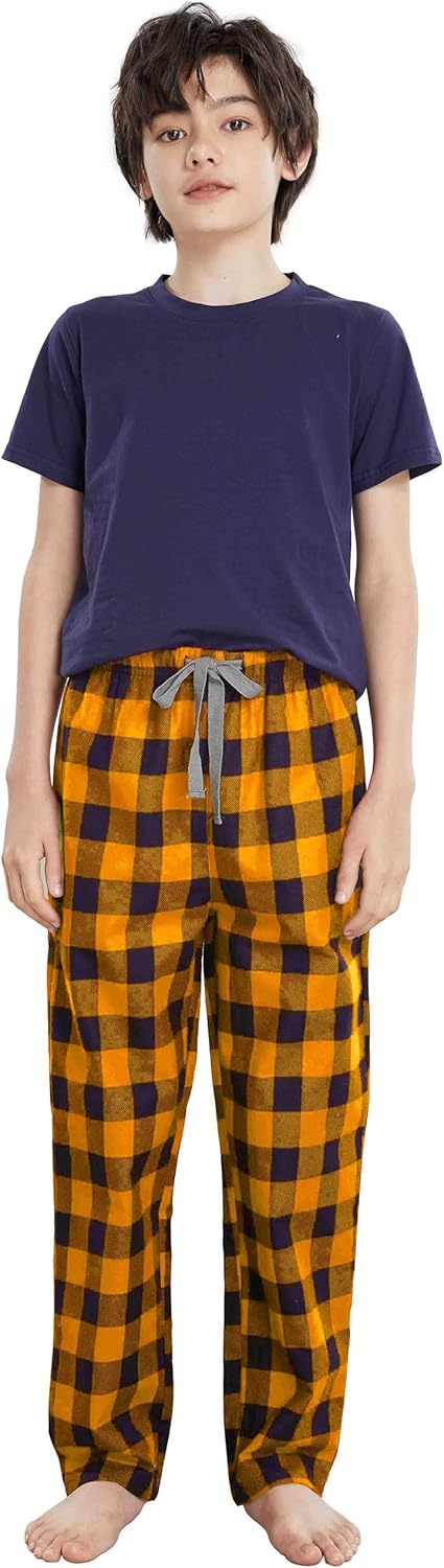 HiddenValor Big Boys Cotton Pajama Lounge Pants With Pockets - Image 2