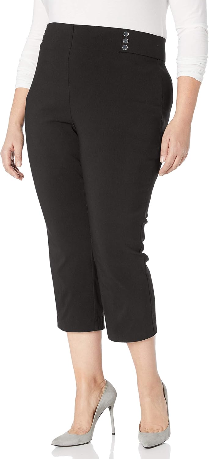 Rafaella Women's Rafaella Women's Plus Size Supreme Stretch Capri
