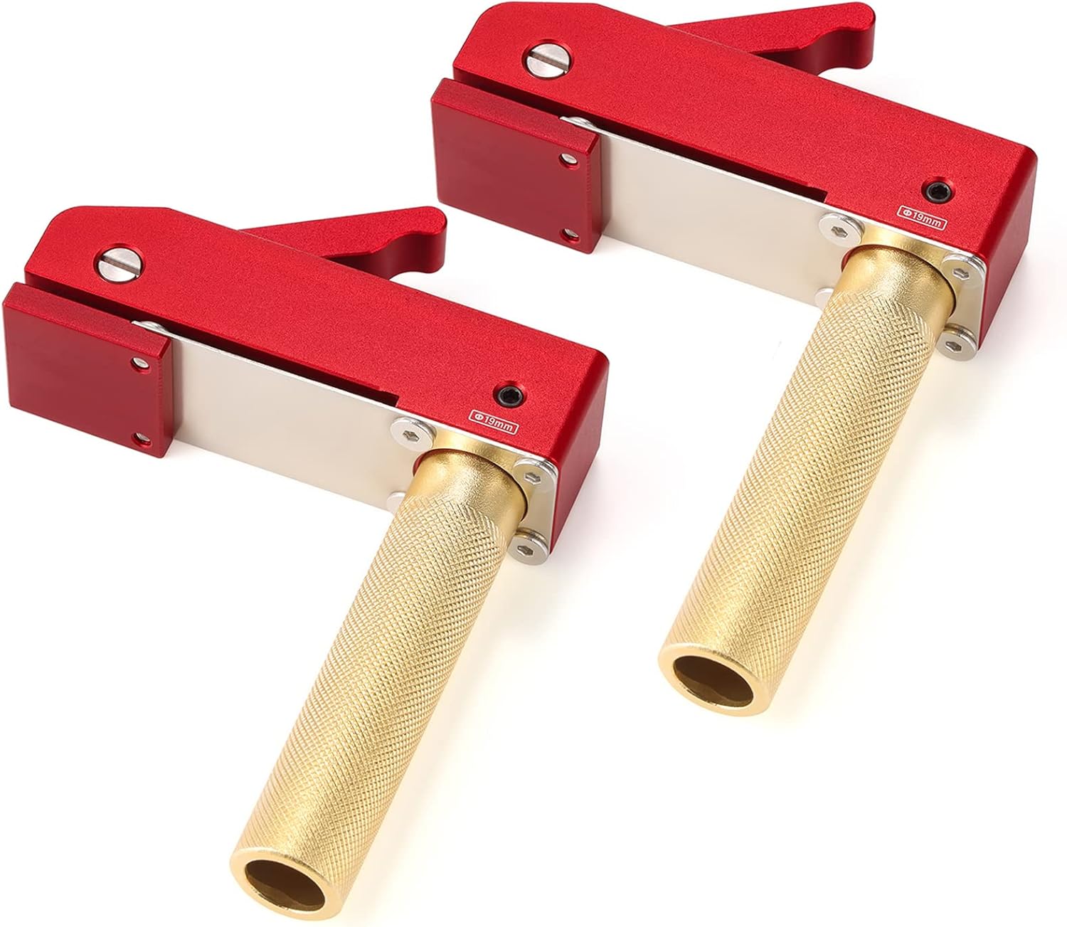 Bench Dog Clamps, 2 Pack Woodworking Fast Hold Down Bench Dog Clamp