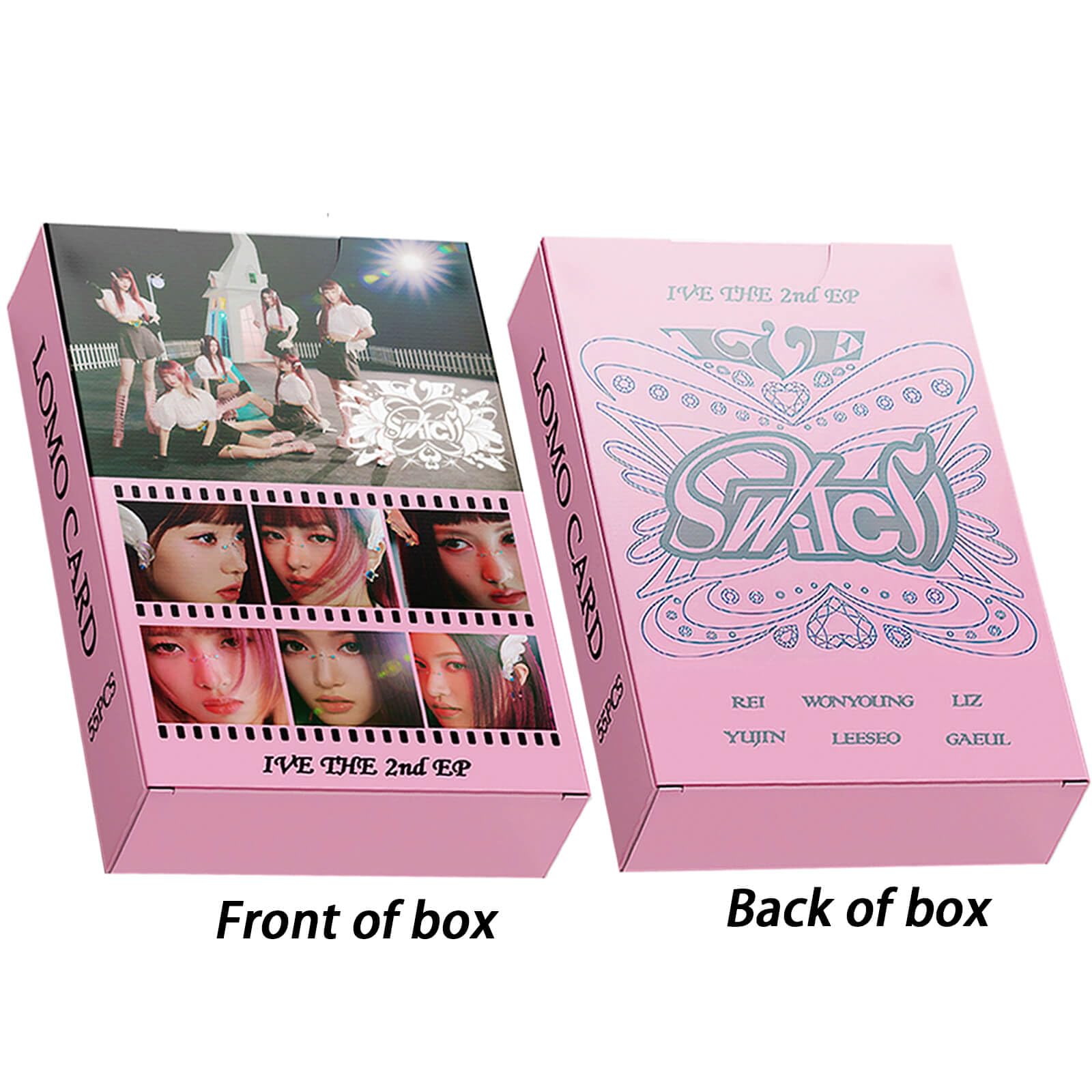 Skz Merch 55-Piece IVE SWITCH Photocard Set - KPOP Merch (Wonyoung