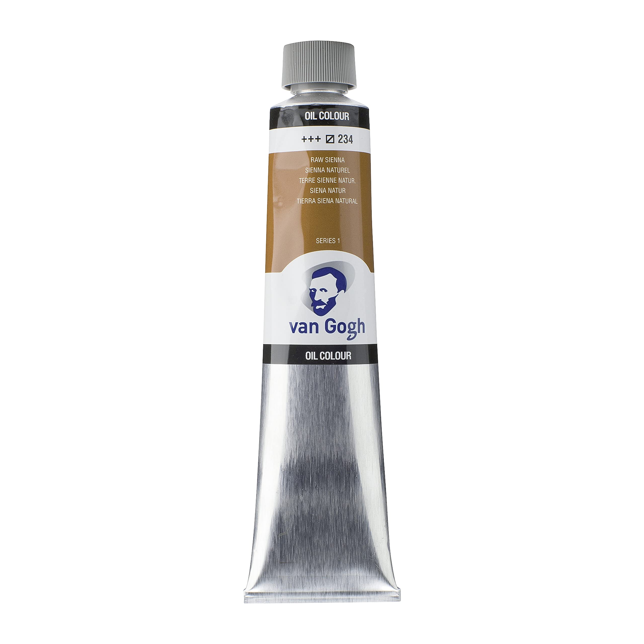 Van Gogh Oil Colour Paint, 200ml Tube, Raw Sienna 234