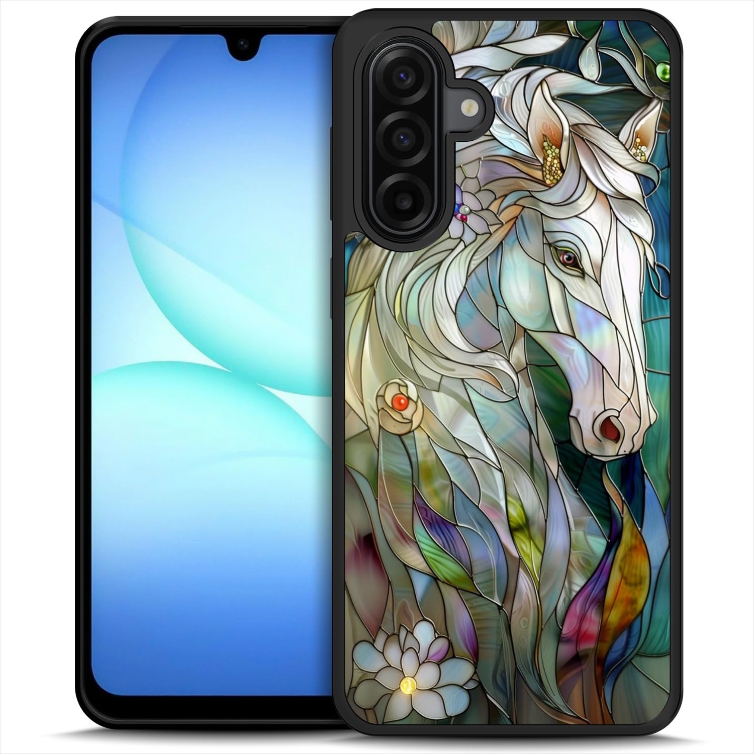 CARLOCA Compatible with Samsung Galaxy A17 Case Design for Girl Shockproof Anti-Scratch H…