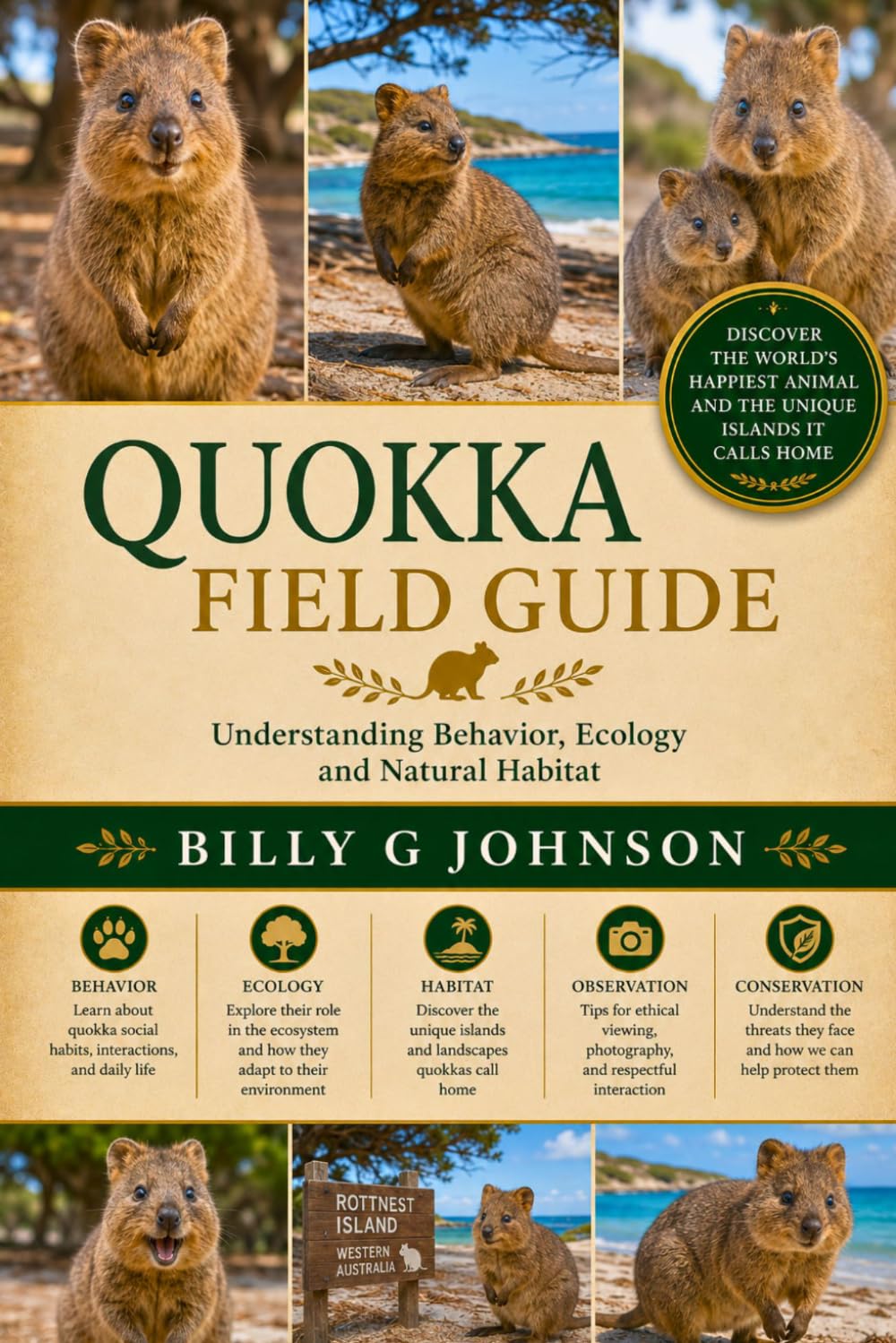 Quokka Field Guide: Understanding Behavior, Ecology and Natural Habitat