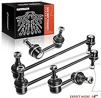 Vista 9 de A-Premium Kit de 4 eslabones de barra estabilizadora delantera y trasera, compatible con Honda CR-V CRV 2007-2016