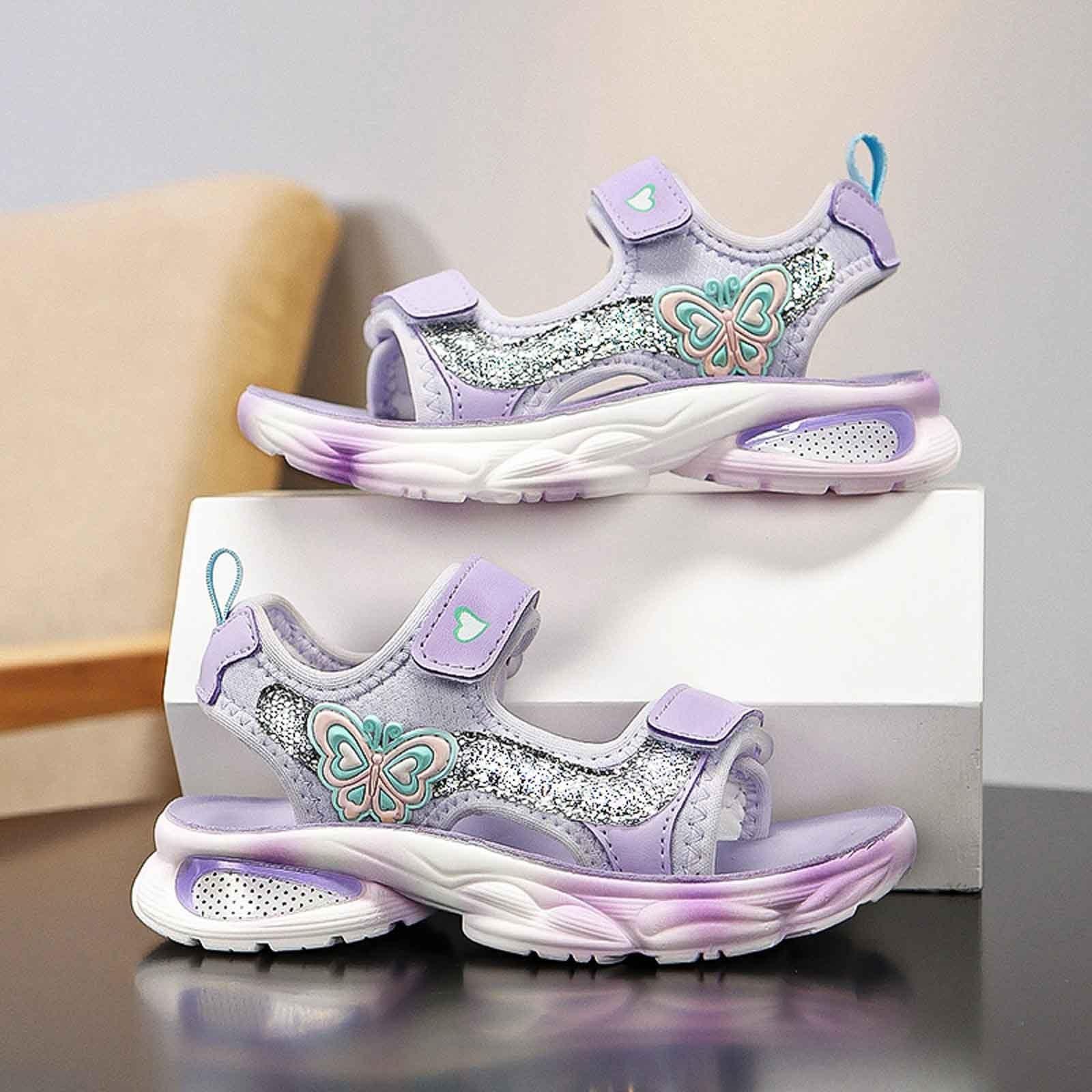 Generisch Sandalias de verano para niñas para el tiempo libre al aire libre. Diseño firme para la comodidad diaria. Calzado perfecto para niños de 4 a 12 años. Para limpiar y mantener.