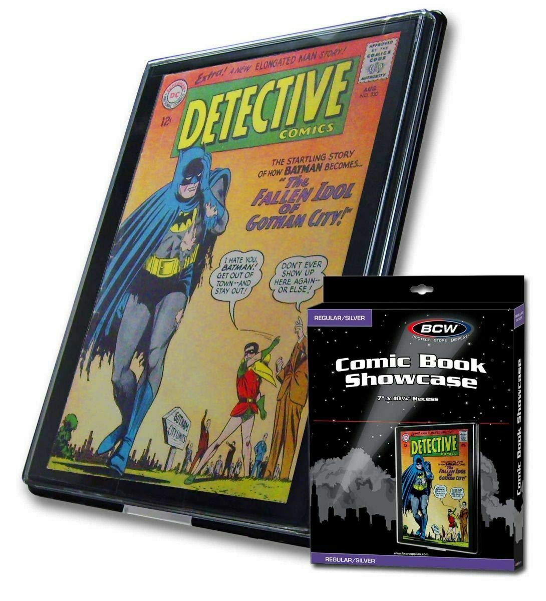 BCW 5 Comic Book Showcase Displays - Silver Age Size