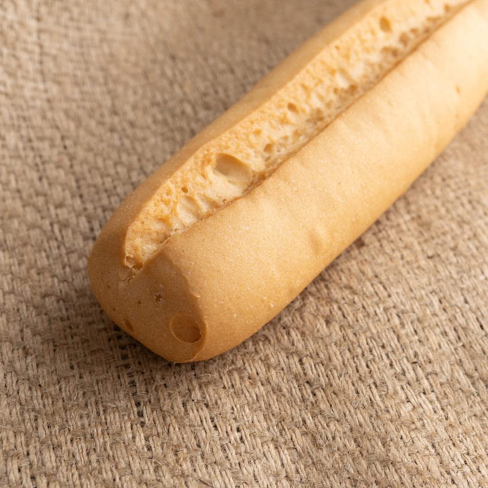 MDALEN Baguette Sin Gluten,12 Unidades, Sin Aceite de Palma, Apto para Celíacos, Elaborado en España