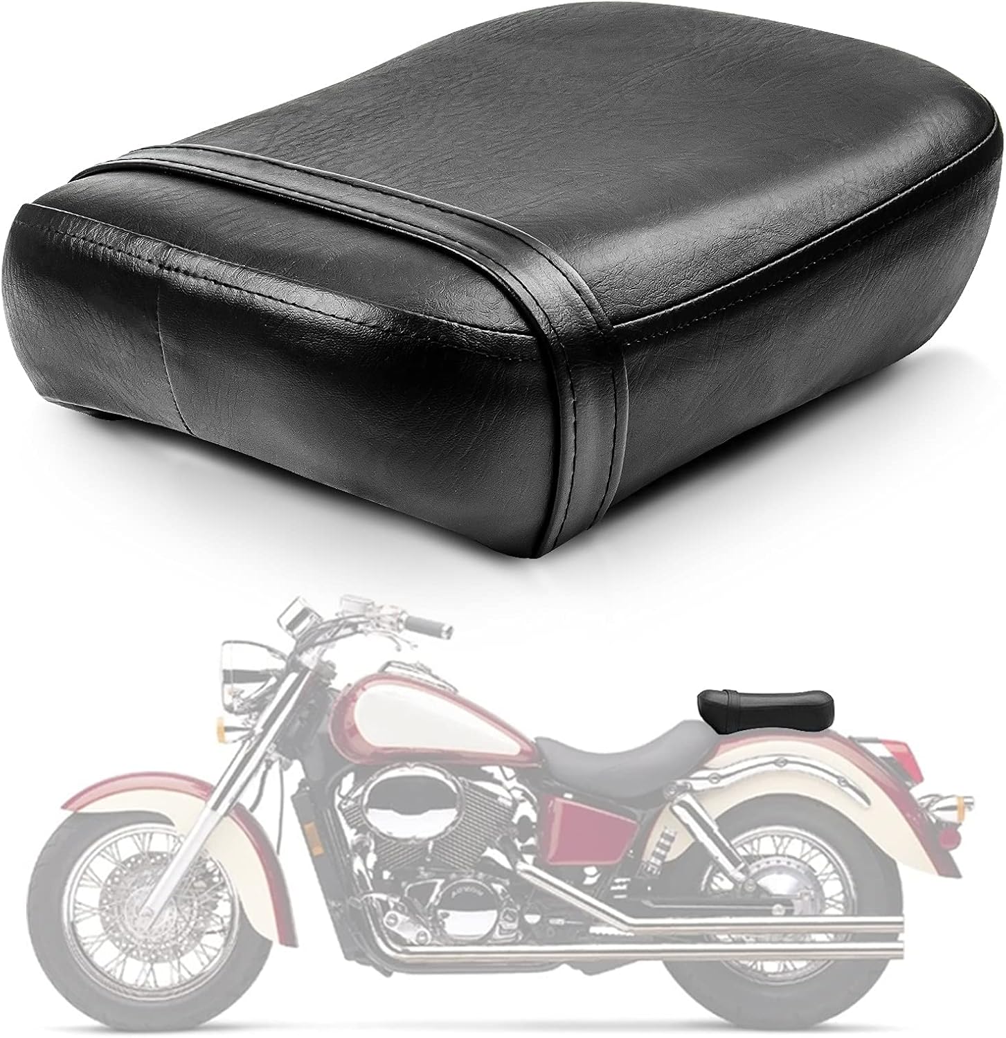 PSLER Front Rider Driver Seat Pillion Cushion for Shadow ACE VT750 VTC750C VTC750CD 1998 1999 2000 2001 2002 2003