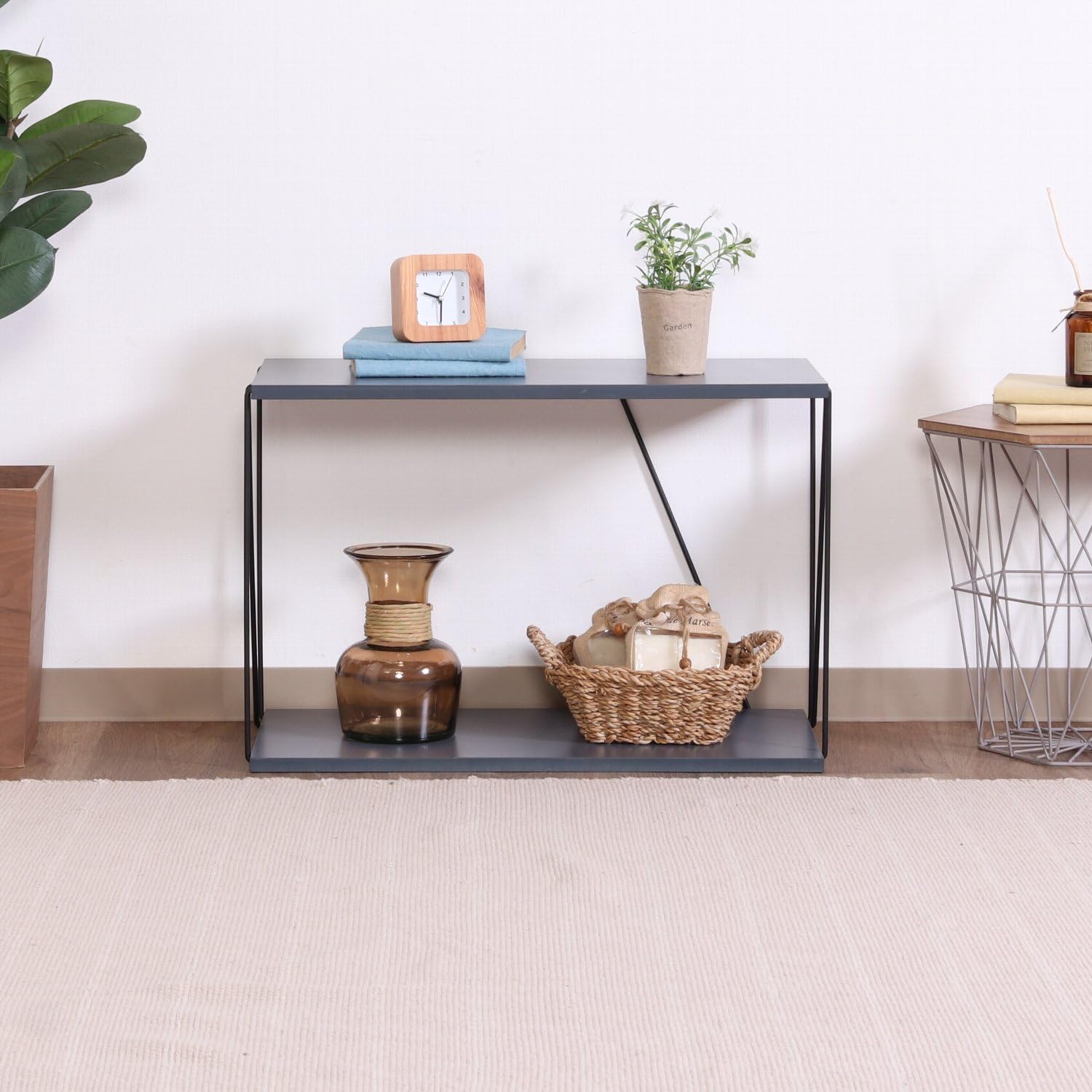 Amazon.co.jp: 不二貿易 オープンラック ワイヤーラック 幅61×奥行31