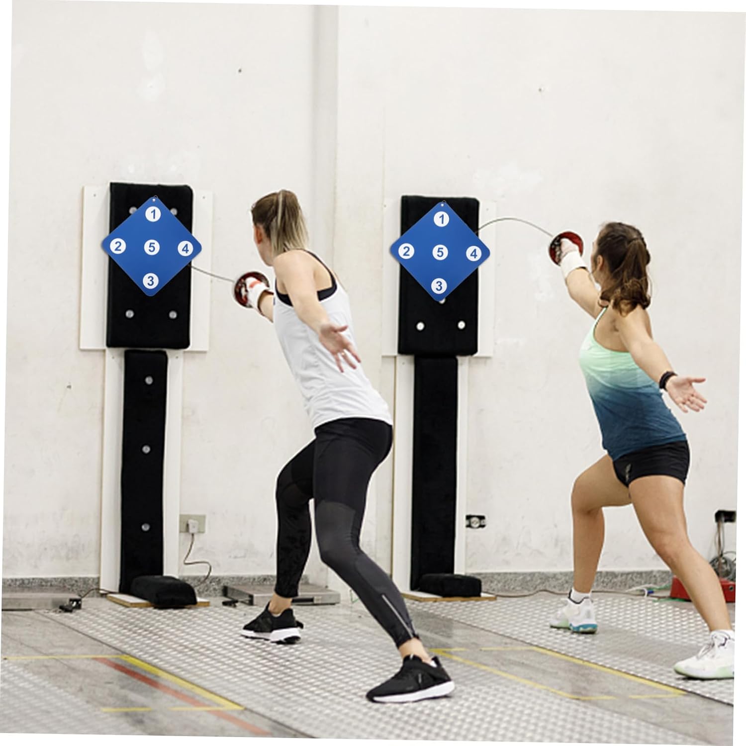 BESPORTBLE Indoor Fencing Equipment Durable Double Sided Wall Mounted Target for Training Lightweight Portable Easy to Use for Skill Improvement Fencing Practice Deep