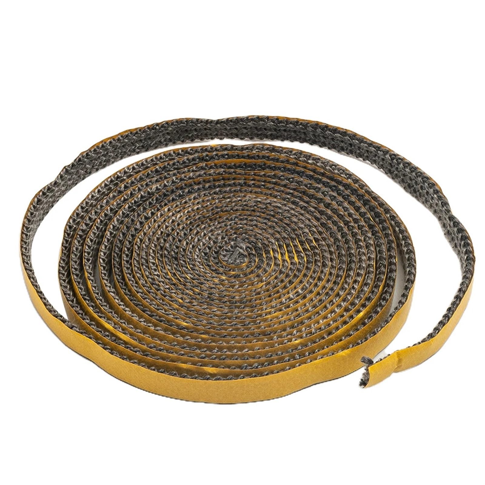 Wood Stove Gasket Fireplace Seal Rope 4m Self-Adhesive Fiberglass Sealing Tape Gasket