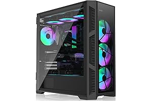 Raijintek PONOS Ultra TG4 E-ATX Mid Tower PC Case with TG panels