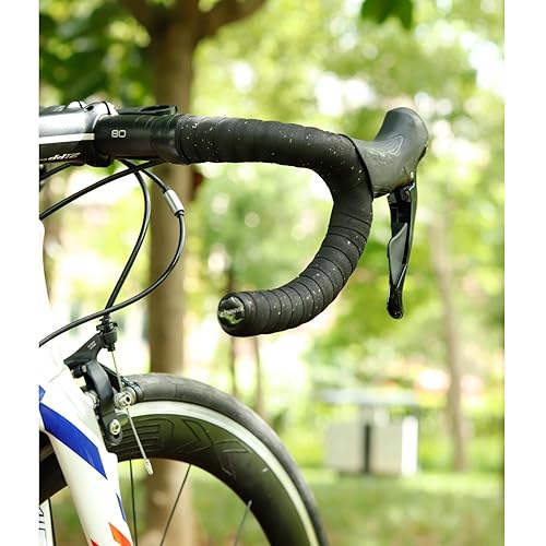 Vista 15 de Thinvik Cinta de corcho EVA para manillar de bicicleta, cinta de barra de bicicleta ecológica, envolturas antideslizantes para mango de ciclismo