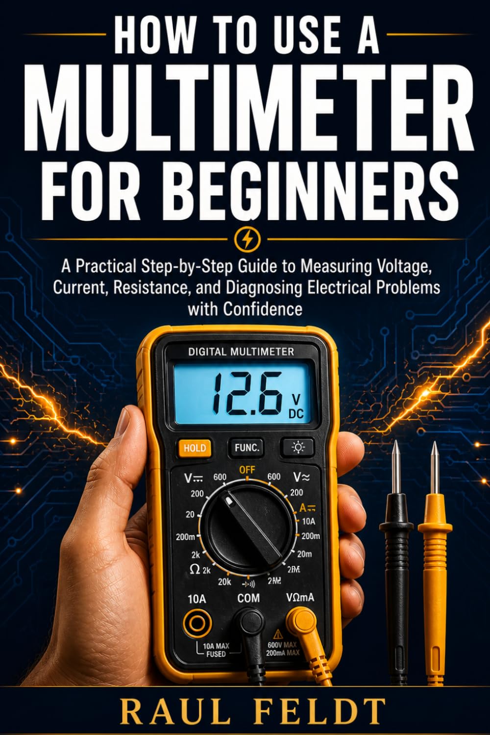 HOW TO USE A MULTIMETER FOR BEGINNERS: A Practical Step-by-Step Guide to Measuring Voltage, Current, Resistance, and Diagnosing Electrical Problems with Confidence