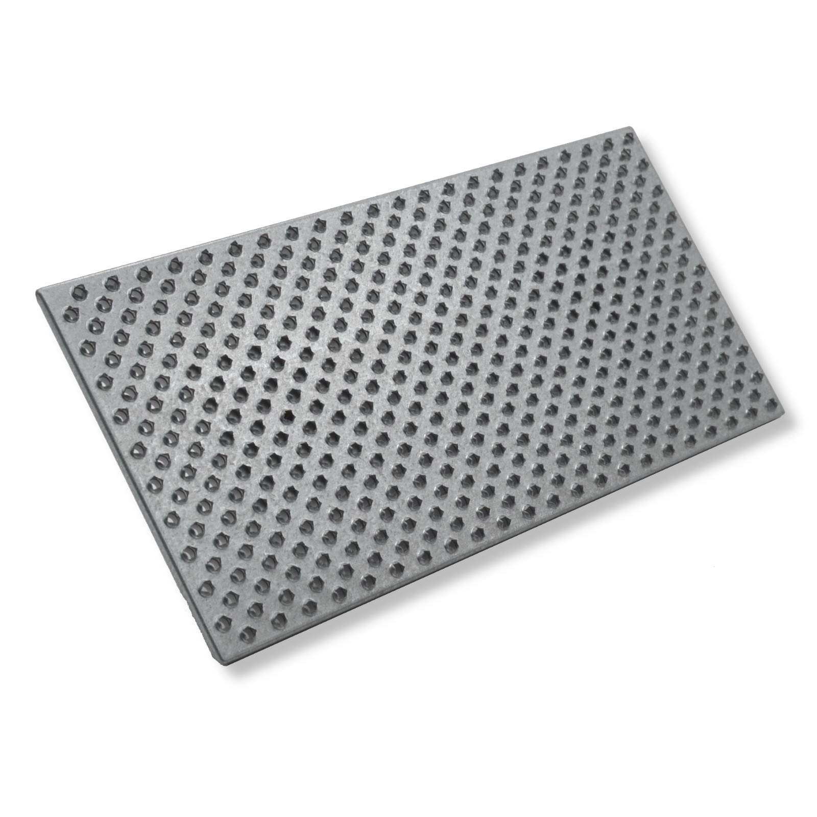 DEWEPRO Kit de traitement du béton cellulaire composé d'une planche à poncer WDVS et d'une scie à béton cellulaire avec 33 dents, dont 17 en métal dur