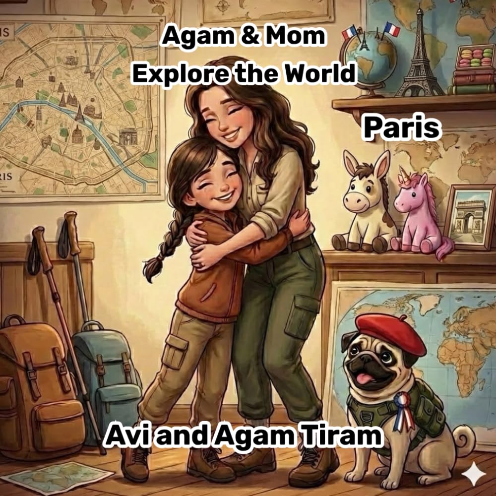 Agam & Mom Explore the World - Paris