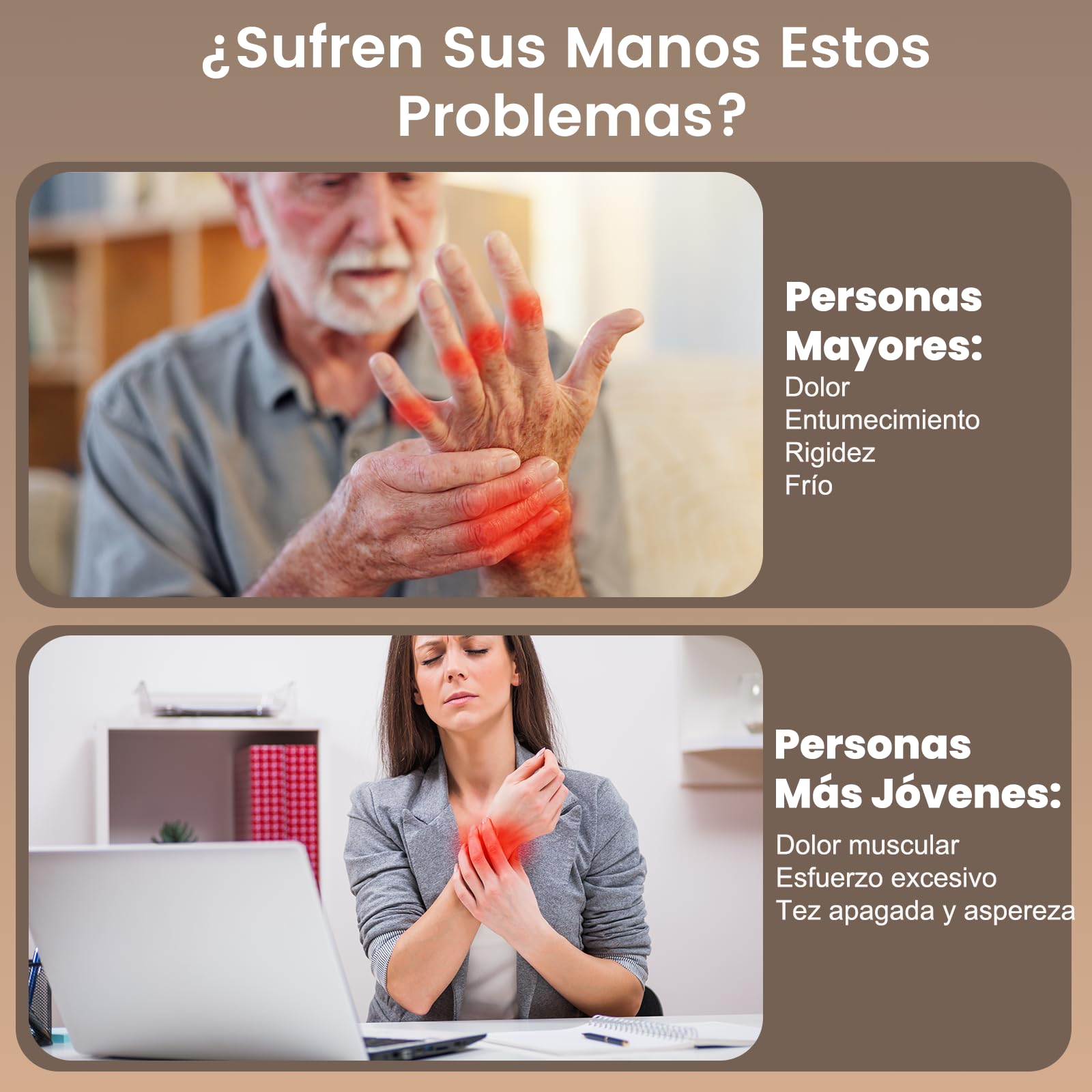 Masajeador de Manos, Masajeador Mano con 3 Mode 3 Velocidades de Compresión por Airbag, Masaje para Calor, MuñEcas con Función de Memoria, con Luz Roja, Azul Y Verde, Alivia El Dolor