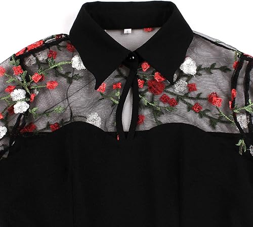 Miniatura 3 de Vestido vintage de lunares de los años 50 Audrey retro Rockabilly vestido de fiesta de los años 50 y 60, vestido de cóctel acampanado