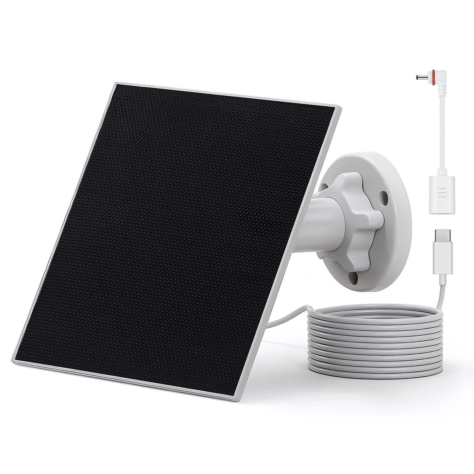 Panneau solaire caméra de sécurité extérieur USB-C compatible Ring étanche IP65
