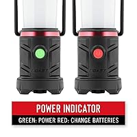 Vista 7 de COAST EAL13 Luz de emergencia LED de doble color, 330 lúmenes, AAA o recargable, a prueba de tormentas, compacta y duradera para acampar