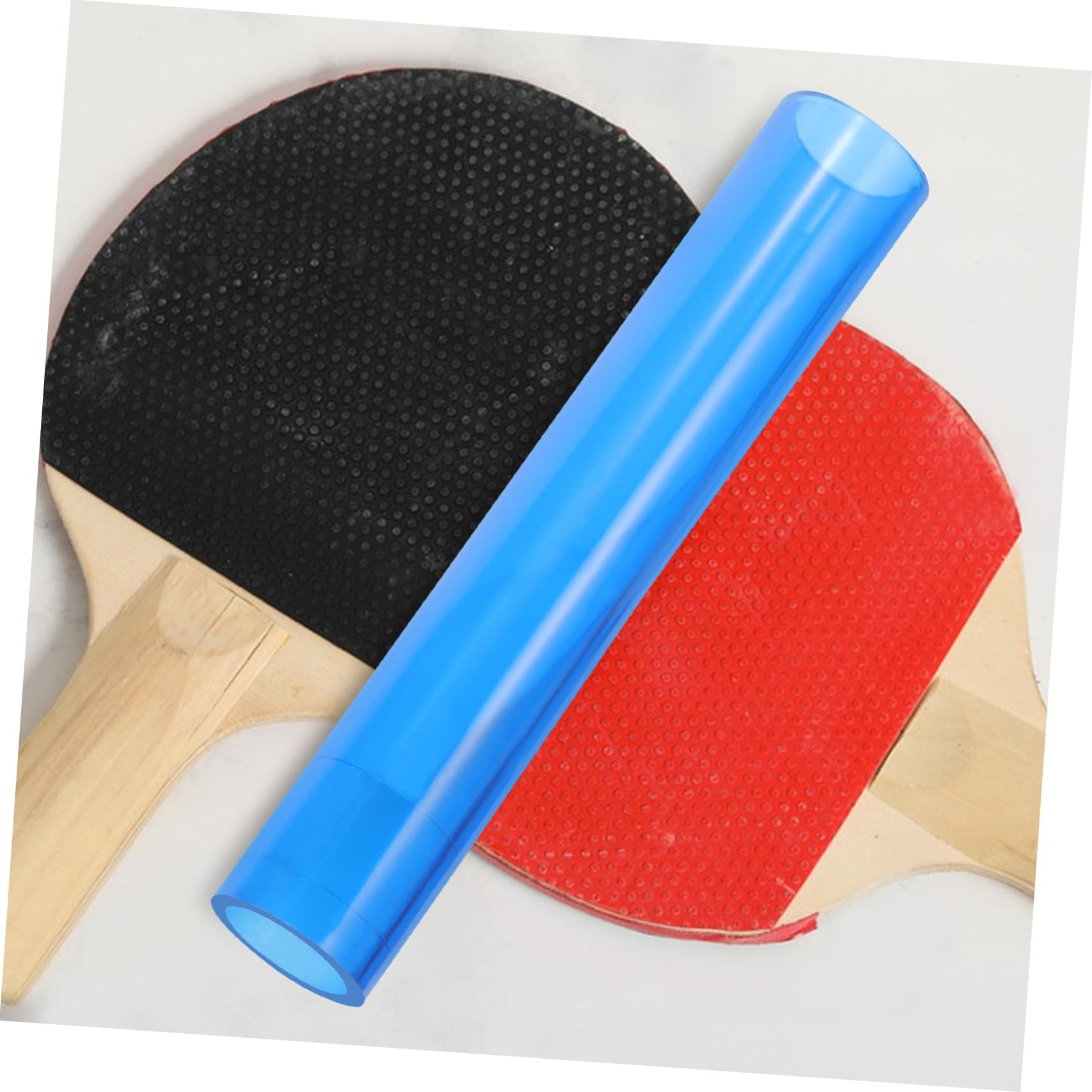Abaodam Pong Bat Roller Tool Stylish Rubber Roller for Easy Paddle Maintenance Durable Plastic Pin for Table Tennis Enthusiasts and Professionals Lightweight Design