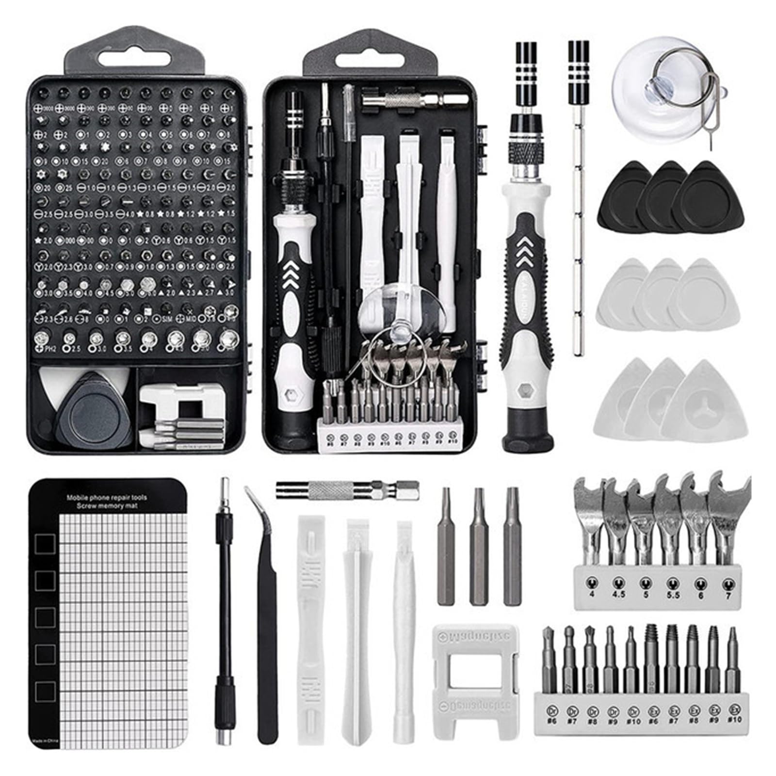 115/122/138 In1 Precision Screwdriver Set Magnetic - Professional Screw Driver Tools,PC Repair Tool Kit