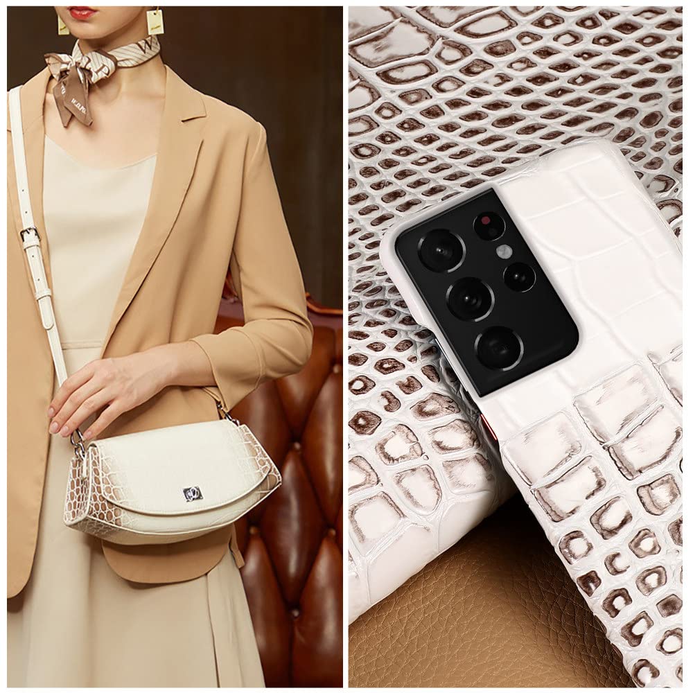 Funda de Cuero para teléfono Samsung Galaxy S24 S23 S22 Ultra S21 S23 FE S24 Plus Note 20 A55 A53 A54 5G, Color fotográfico, para Galaxy A54 5G, A546 (Todos)