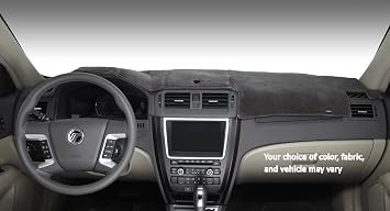 DashMat VelourMat Dashboard Cover Lexus ES300 (Plush Velour, Black)