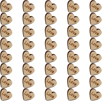 40PCS Heart Shaped Decorative Push Pins Love Letter Pattern Push Pins