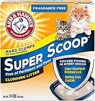 Vista 1 de Arm & Hammer Super Scoop Litter, sin fragancia, 14 libras (el embalaje puede variar)