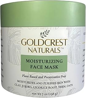 Moisturizing Face Mask For Dry Skin - Organic & Natural Skincare With Ne...