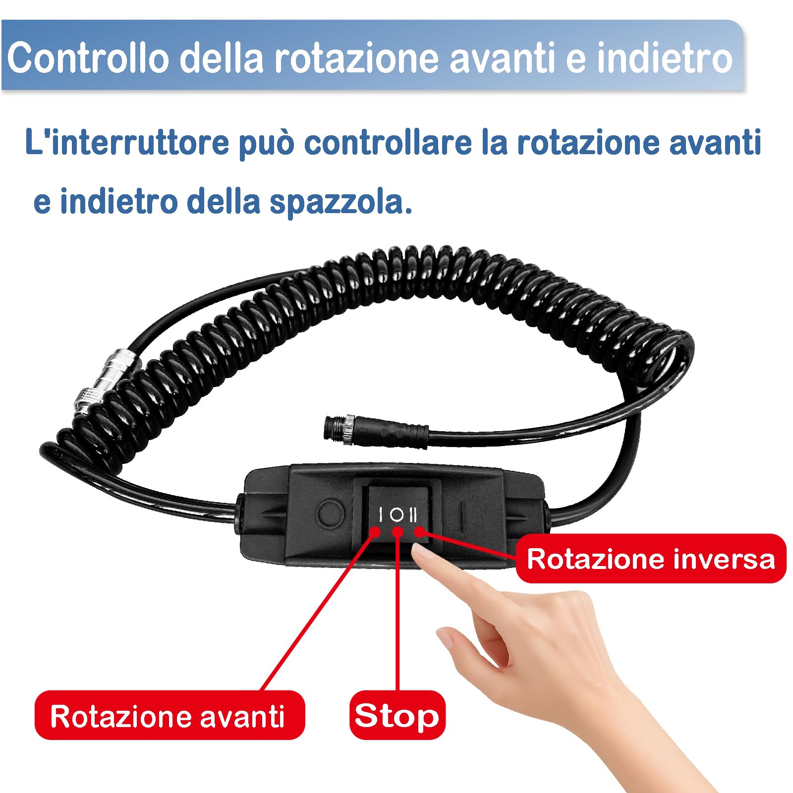 Sistema di pulizia solare di punta, doppia alimentazione, asta in fibra di carbonio da 7,5 metri, 420 giri/min, soluzione professionale, pulizia altamente efficiente