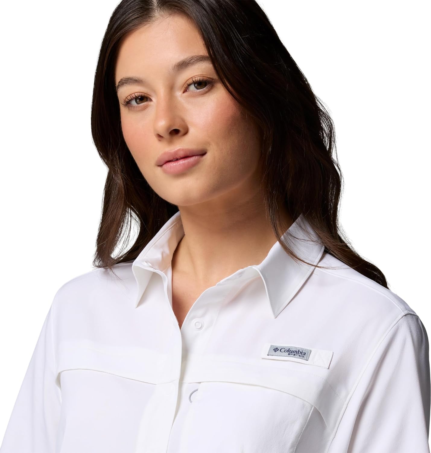 Columbia Womens PFG Castback Woven Short Sleeve