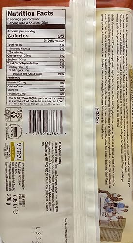 Miniatura 2 de Vicenzovo Ladyfingers de Matilde Vicenzi, Classic Italian Ladyfingers para tiramisú, bandeja de 12 galletas, 7.05 onzas, 7.05 oz, paquete de 2