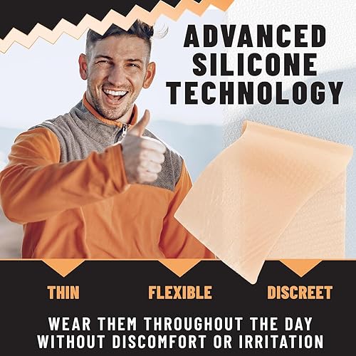 Miniatura 4 de Parches de silicona para cicatrices, hojas de gel de silicona para cicatrices, acné, cirugía, queloides, eliminación de cicatrices y estrías,