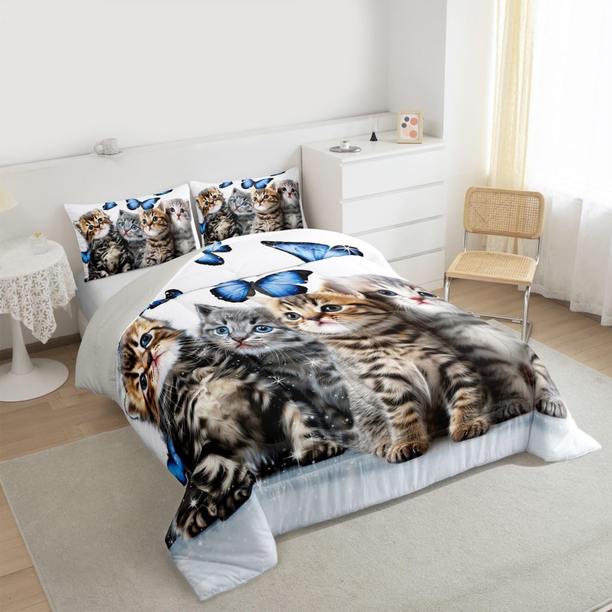 Housse de couette pour bébé unie - 100% Coton Bio 100x140cm - 75x120cm - 140x150cm