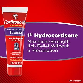 Cortizone 10 Intensive Healing Lotion Eczema, 3.5 Ounce (Pack of 2)