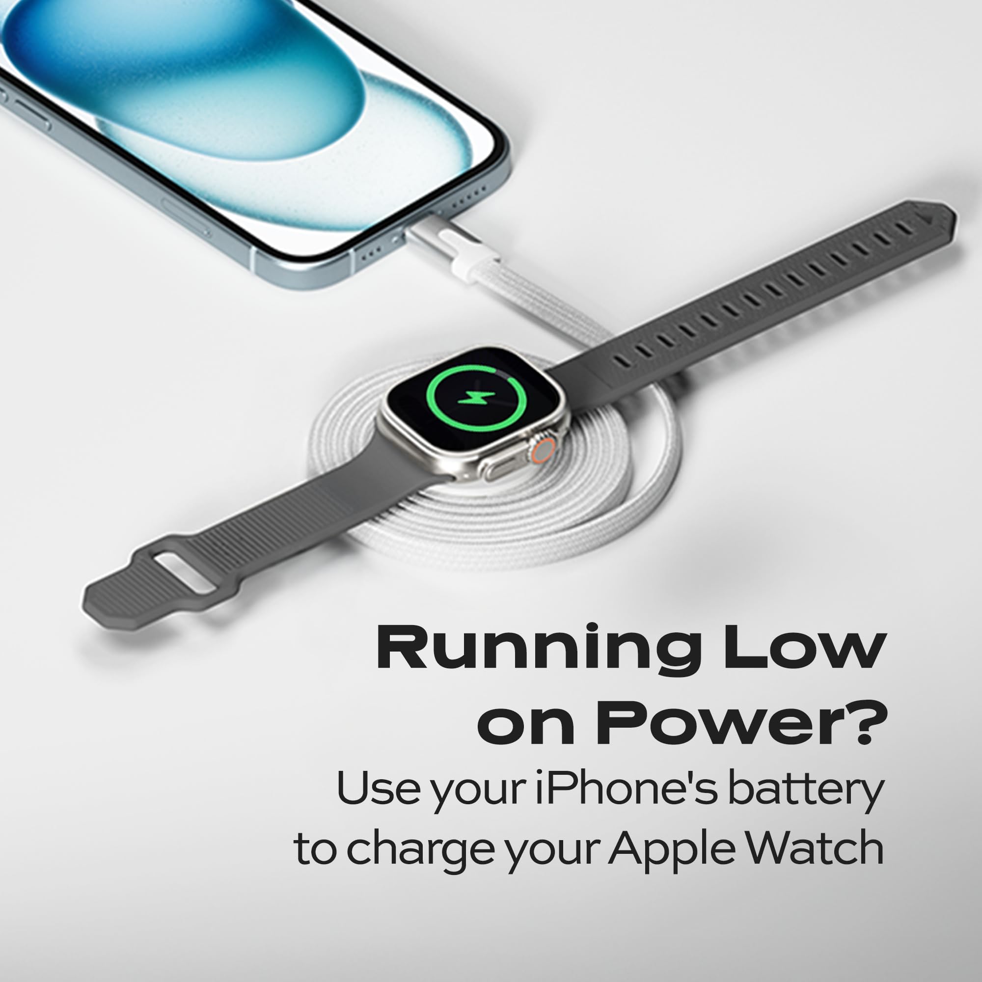 USB C Apple Watch Charger, [MFi Certified] 3 in 1 iPhone and iWatch Magnetic iWatch Fast Charging Cable Cord 6ft for Apple Watch Series Ultra 10/9/8/7/SE/6/5/4/3/2/1, iPhone 16 Pro Max/15/14/13/12/11