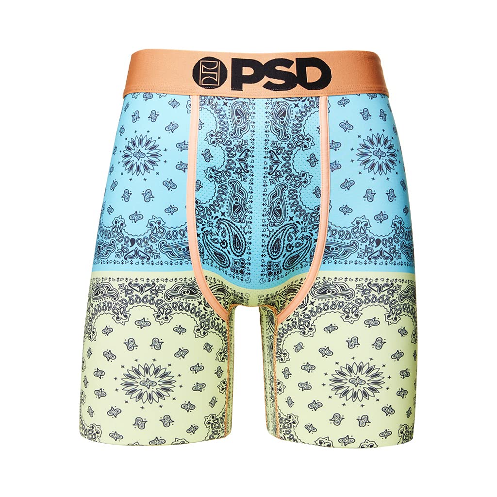 PSD Mens Boxer Brief Multi Highlighter Split M