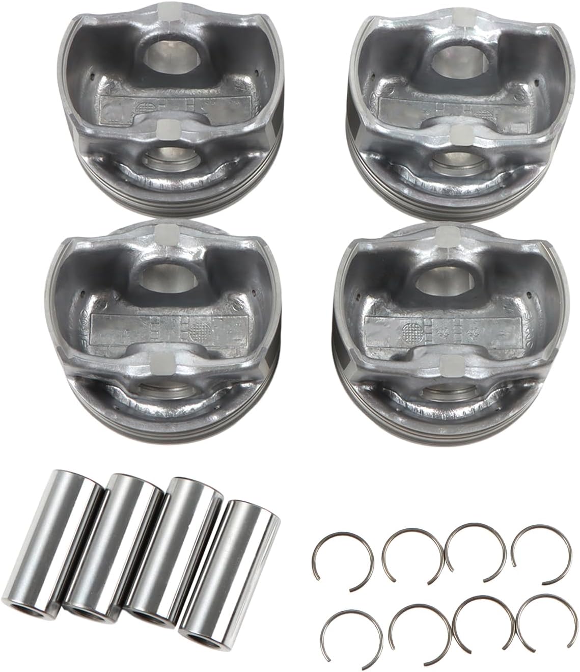 G4NB 1.8L Engine Pistons & Rings Set Fits for Hyundai Elantra, Kia Forte 2011 2012 2013 2014 2015 2016 1.8L l4 DOHC OE G4NB 23041-2E100