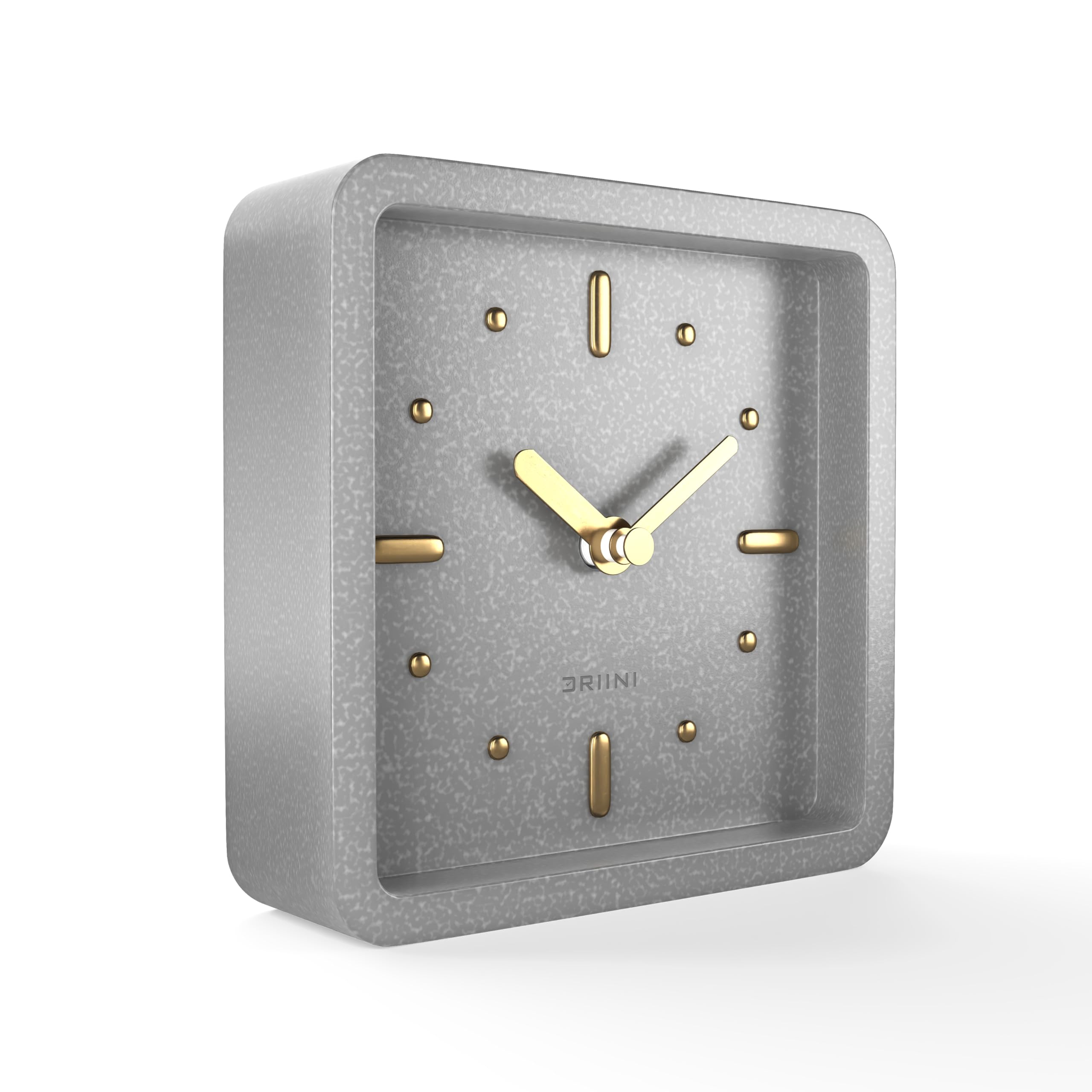 Amazon.com: Driini Modern Mid Century Desk & Shelf Clock (Gray and