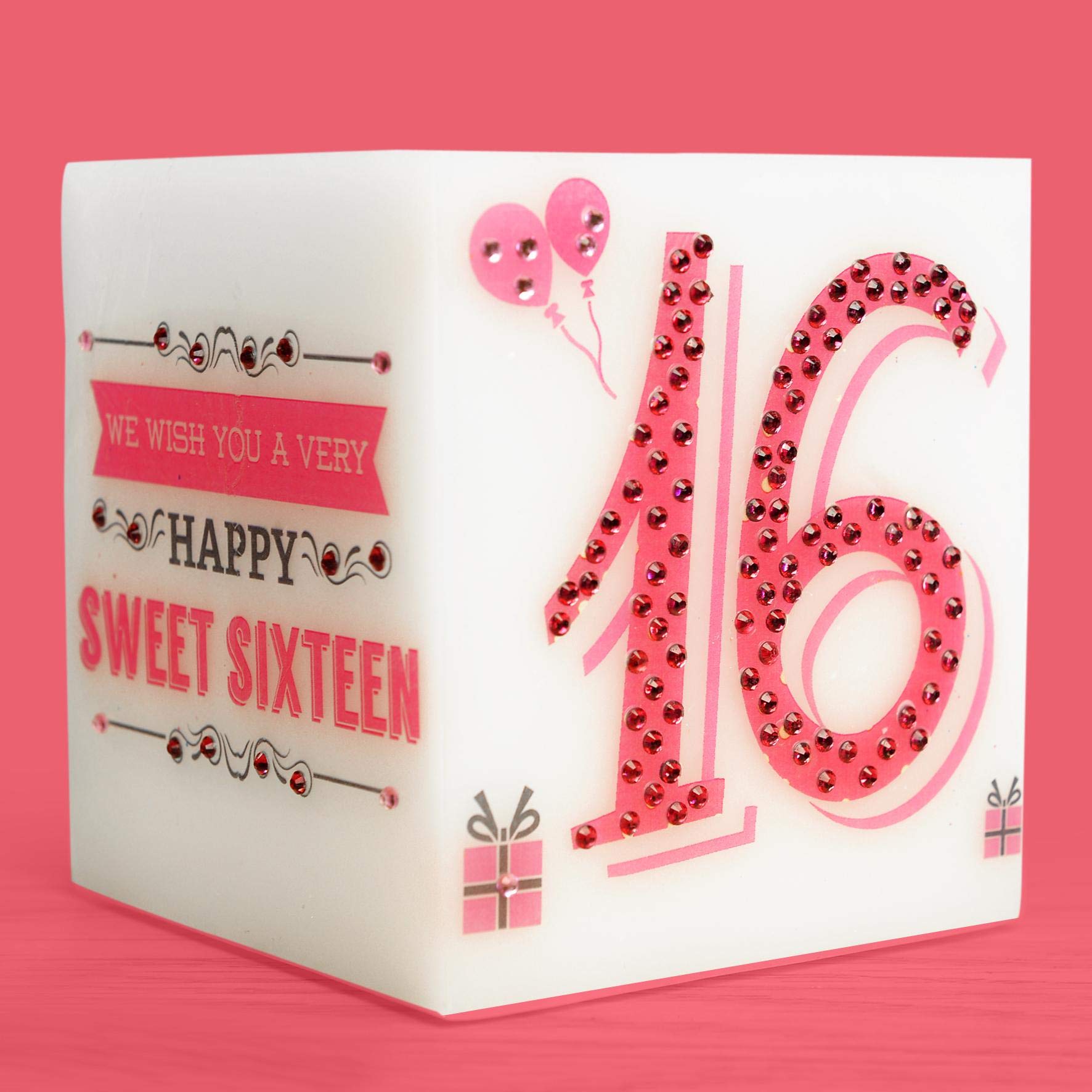 Unique Candle Sweet Sixteen Gift