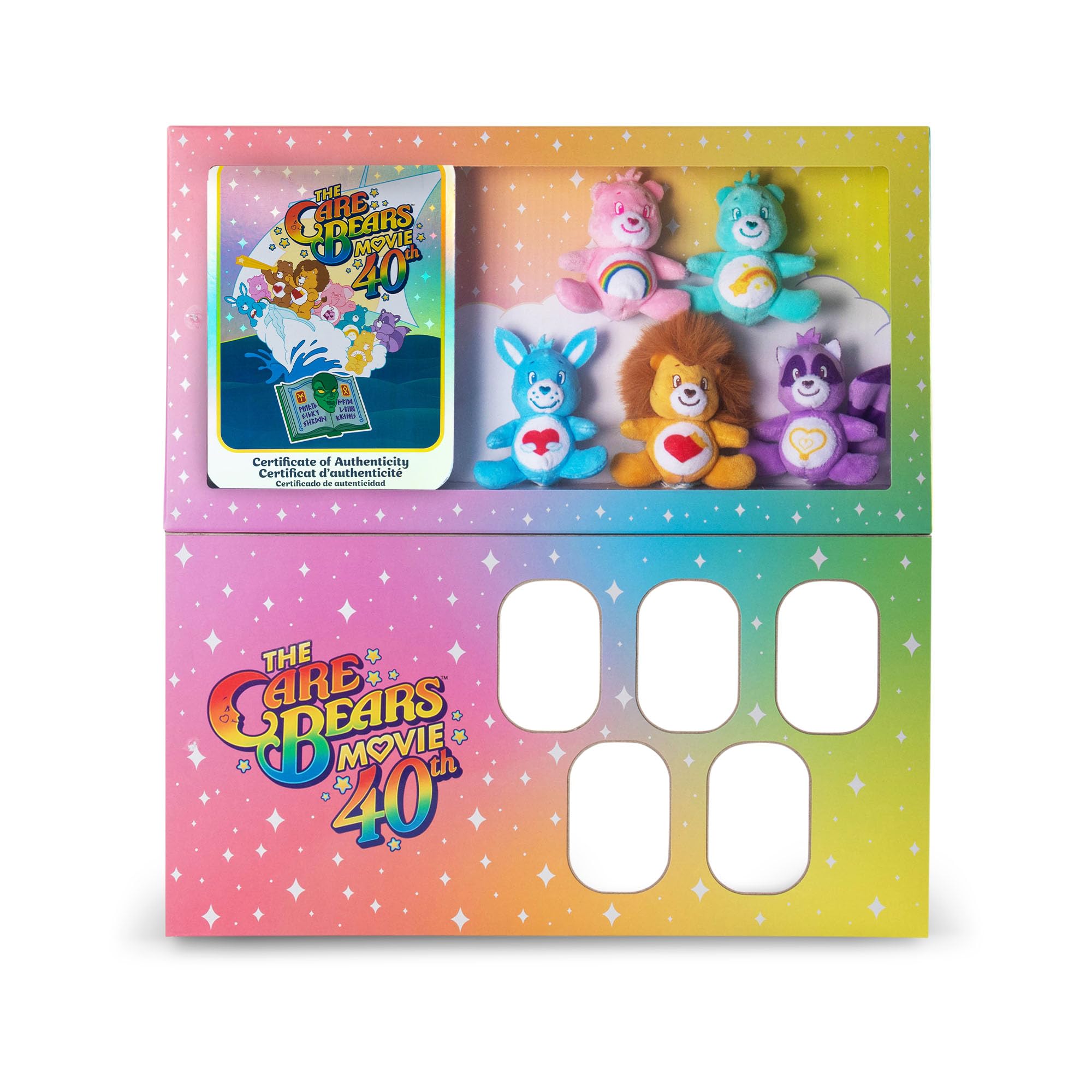 Basic Fun Care Bears Micro Teenies & Cousins Set Vacanze – Confezione da Collezione