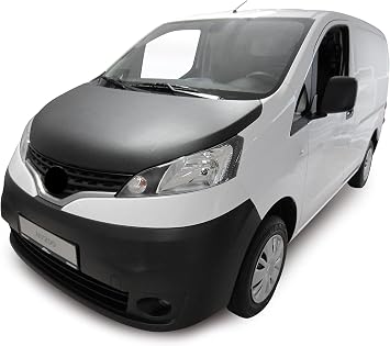 AB3-00105 FULL HOOD BRA Front End Nose Mask Compatible with Nissan NV200 EVALIA VANETTE since 2009, Chevrolet City Express since 2014 Mitsubishi Delica D3 Bonnet Bra STONEGUARD PROTECTOR TUNING