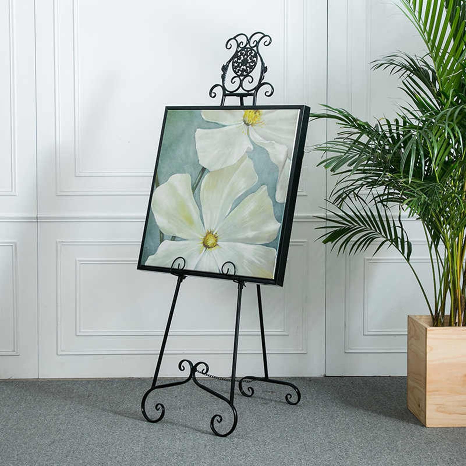 Grand chevalet pour panneau de bienvenue de mariage - Parfait pour les panneaux de bienvenue et les photos - Design élégant pour mariages et événements