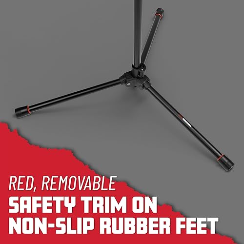 Miniatura 5 de Gator Frameworks Soporte de micrófono trípode ligero con pluma de una sola sección (GFW-MIC-1500)