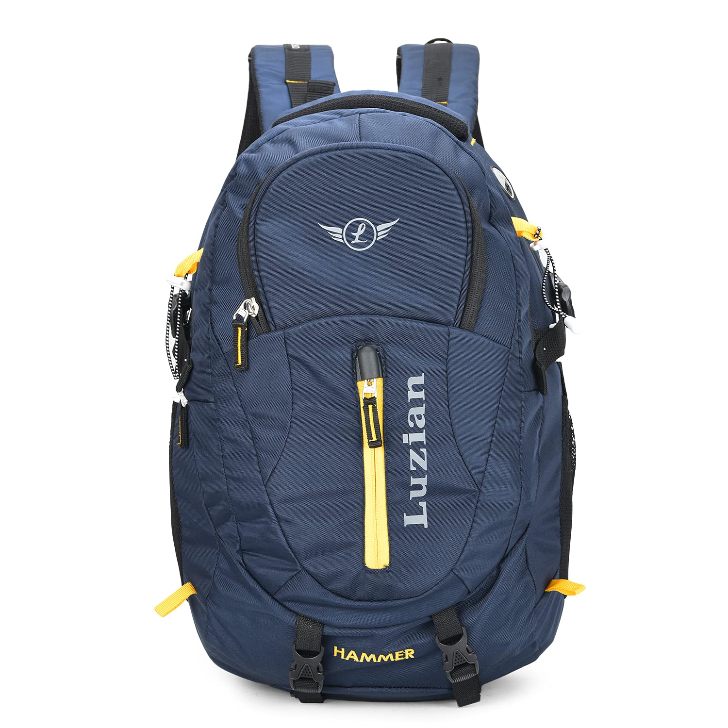 See full amazon price history chart for LUZIAN Hammer Unisex Nylon 45 L Travel Laptop Backpack Water Resistant Slim Durable Fits Up to 17.3 Inch Laptop Notebook (Navy Blue) LUZIAN Hammer Unisex Nylon 45 L Travel Laptop Backpack Water Resistant Slim Durable Fits Up to 17.3 Inch Laptop Notebook (Navy Blue) (B09FHTYNQR) Amazon Price History, Amazon Price Tracker